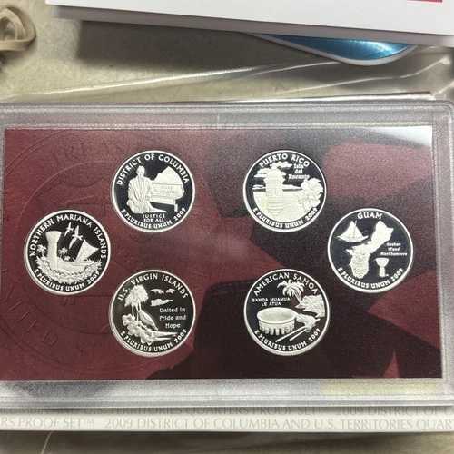 2009-S 米国銀貨25セント硬貨プルーフセット