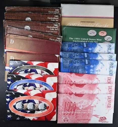 17セット 1985-1999 その他 米国造幣局 コインセット 未流通