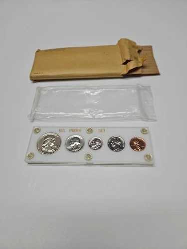 1956年米国シルバープルーフセット フィラデルフィア ホワイトキャピタルホルダー 45,540円