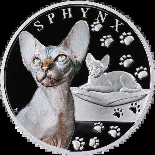 2025年 ニウエ 1オンス 銀貨 1ドル 猫種 スフィンクス プルーフ OGP COA - 在庫あり|WORLD RESOURCE【QUEEN店】