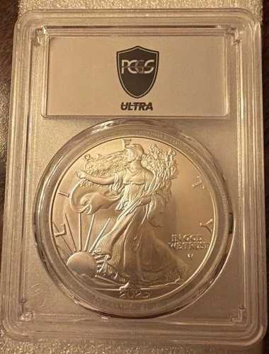 2025年 1ドル アメリカン シルバー イーグル PCGS MS70 ウルトラブレイクス