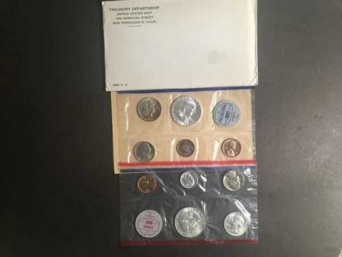1962年米国銀貨造幣局セット