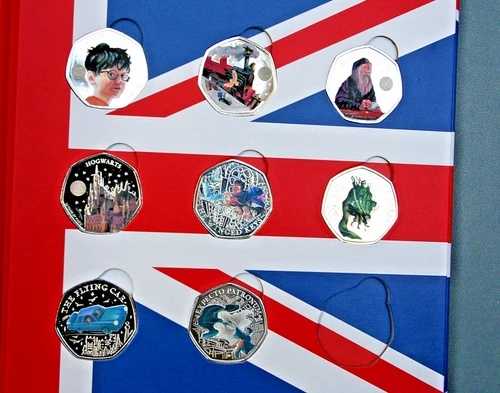 ハリー・ポッター デカール カラー 50P 8コインセット ??2025 Expecto Potronum 40,755円