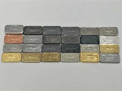 フルモンティ 24 x 1グラム バッファローメタルセット チタン タンタル コバルト バナジウム