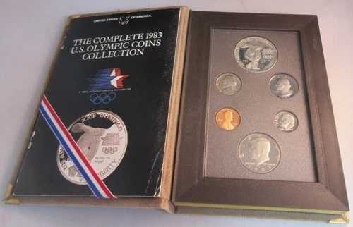 1983年 アメリカ合衆国 サンフランシスコ造幣局 プルーフコインセット 1 x .900 シルバー $1