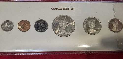 カナダ造幣局 1965年 プルーフ風セット ジェム オリジナル RCM プリスティンコイン