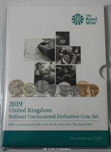 2019年英国王立造幣局発行の決定版コインセット