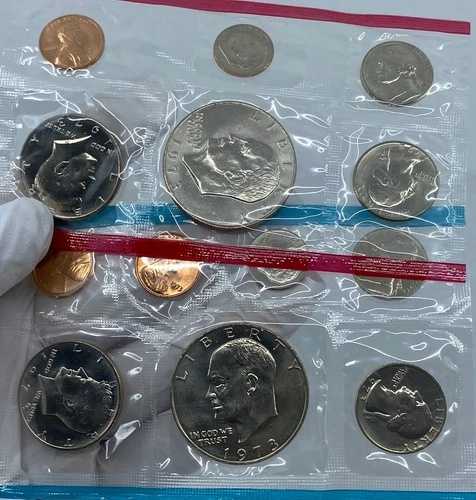 1973年 アメリカ合衆国 米国造幣局 未流通コイン コレクションセット i121350