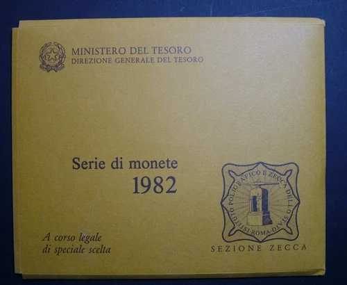 1982年共和国イタリア師団セットFDC Ipzs
