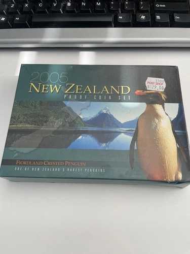 ニュージーランド - 2005年 - 銀製プルーフコインセット - フィヨルドランドペンギン 47,520円