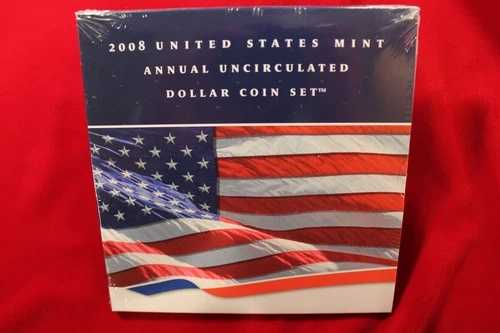 2008年 アメリカ造幣局 未流通ドル硬貨6枚セット