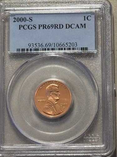 リンカーン PCGS プルーフ セント 9枚セット - 2000年代～2008年代 PR69RD DCAM **レッド** ジェム