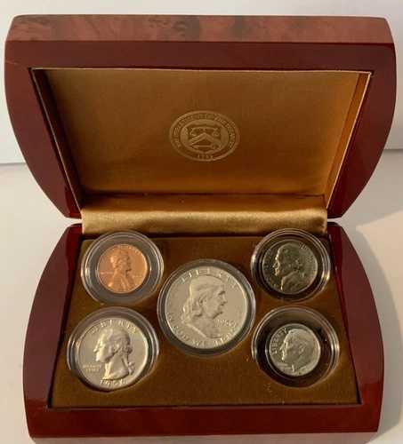 1953年 未流通 アメリカ合衆国造幣局公式記念銀貨 誕生年記念コイン