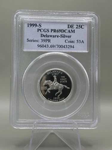 1999-S サンフランシスコ 5ピース シルバー クォーターセット PCGS PR69DCAM 47,520円