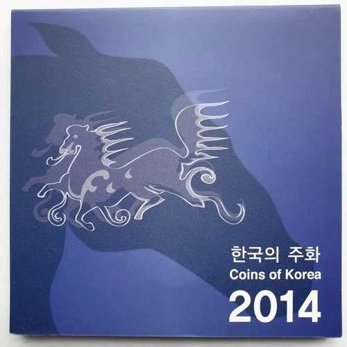 2014年 韓国造幣局 コインセット - 1ウォン～500ウォン KOMSCO