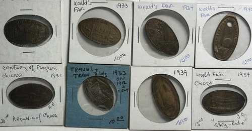 8 エロンゲートロールド 1933-1940 万国博覧会 セントロット シカゴスカイライド、ニューヨークセット