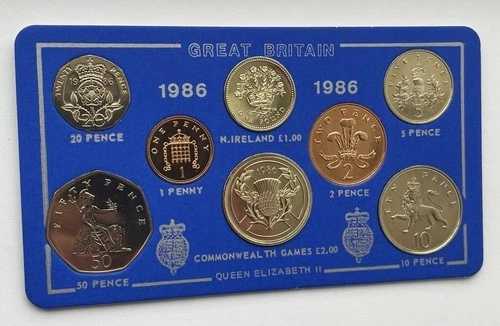 1986年コインギフトセット（レトロ40歳の誕生日/ルビー婚式）