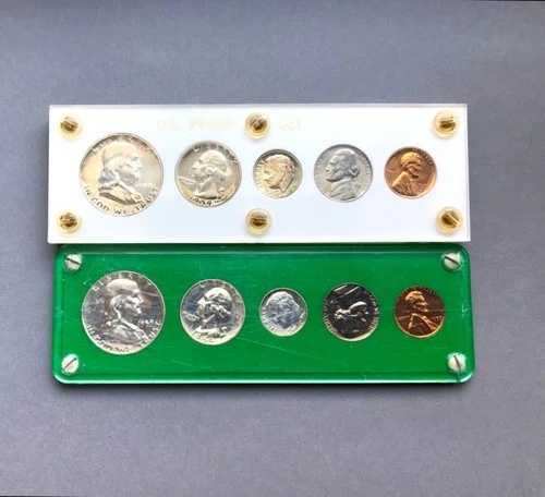 1959 年の米国プルーフ セットのペア。