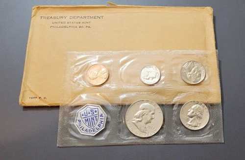 1957年プルーフコイン5枚セット **送料無料**