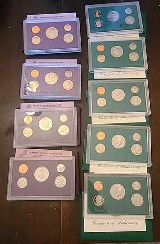 ロット 米国 S ミント プルーフセット 1990 1991 1992 1993 1994 1995 1996 1997 1998 42,900円