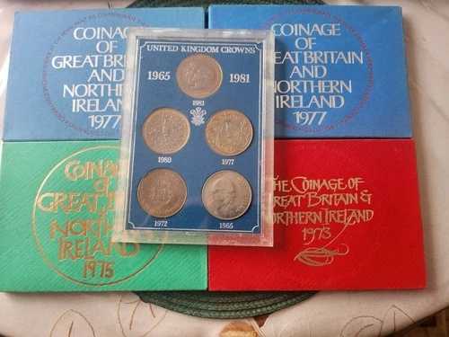 プルーフイヤーコインセットとフォルダー 1954-2026 イギリス