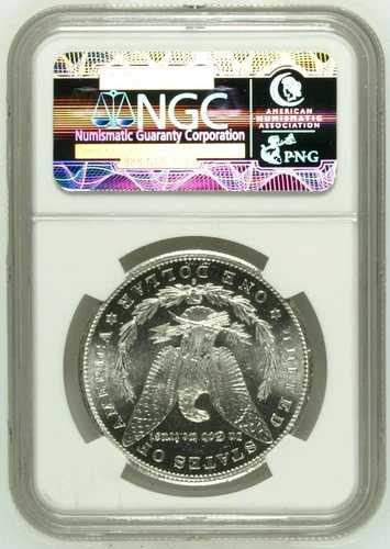 1897年 S モルガン銀貨 NGC MS-63