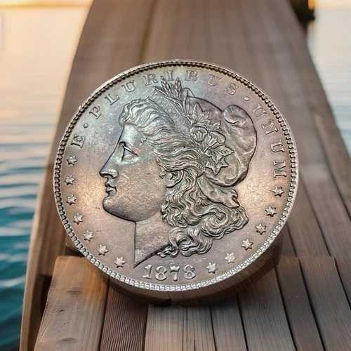 1878-P 7TF REV 78 $1 モルガン シルバー ドル BU DMPL ~希少な「ロングノック」~ DDO｜WORLD RESOURCE【QUEEN店】