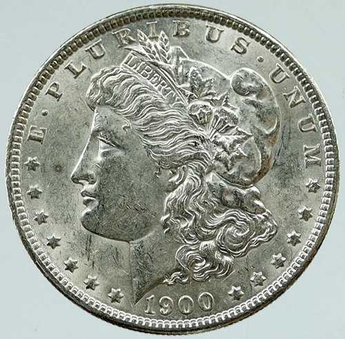 1900年 アメリカ合衆国 イーグル オールドシルバー モルガン USドルコイン i117039