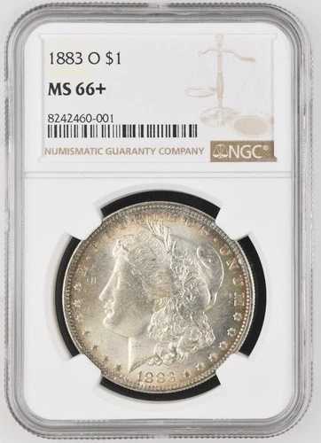 1883-O MS-66+ モルガン・ダラー MS-66+ NGCビデオ｜WORLD RESOURCE【QUEEN店】