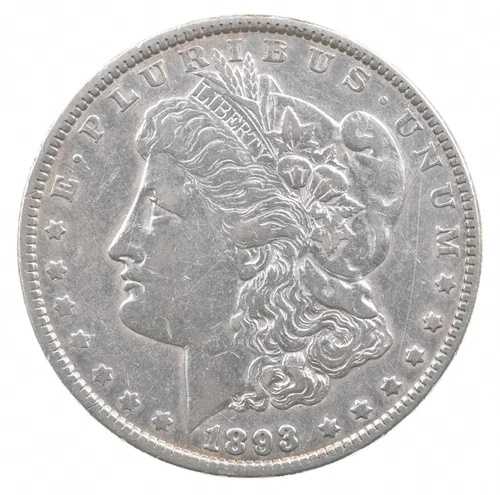 1893年モルガン銀貨 *7115
