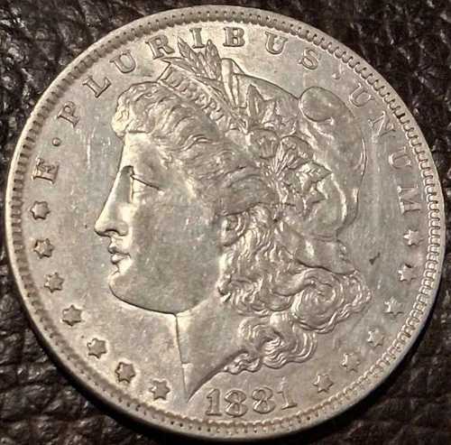 1881年「O」モルガン銀貨美しい