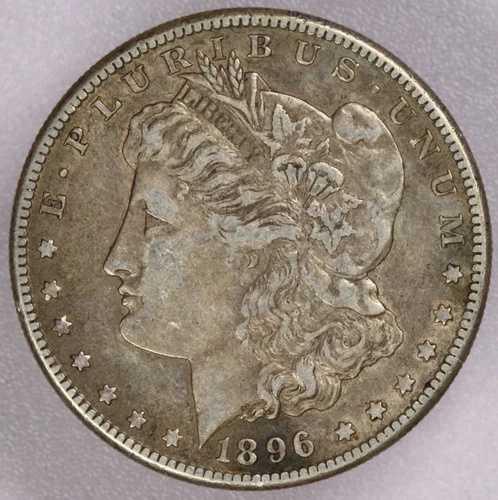 1896-S モーガン シルバー ダラー $1 - XF+++AU - 希少な日付コイン!
