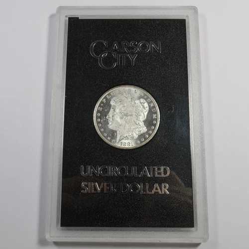 1881 CC - GSA HOARD ハードパック - シルバー モルガン ダラー 1 ドル US コイン #51111V 187,000円