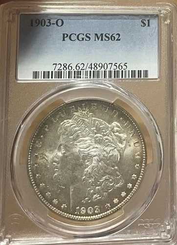1903-O PCGS MS62 モルガン銀貨 187,000円