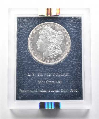 1886-S モルガン銀貨 MS61 NGC パラマウント *0116