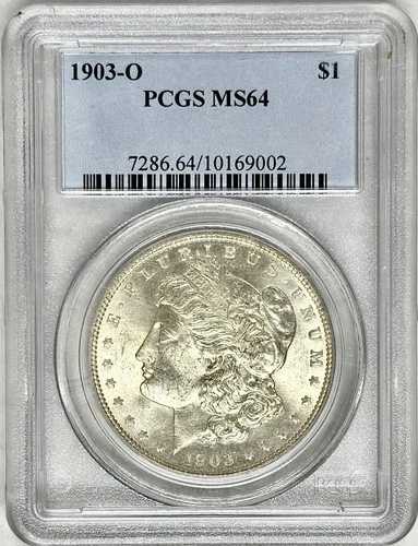 1903年 O モーガン シルバードル PCGS MS64｜WORLD RESOURCE【QUEEN店】