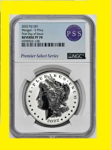 2022年 モーガン・プライビー 1ドル銀貨 NGC RV PF 70 発行初日 ミント 3.5k｜WORLD RESOURCE【QUEEN店】