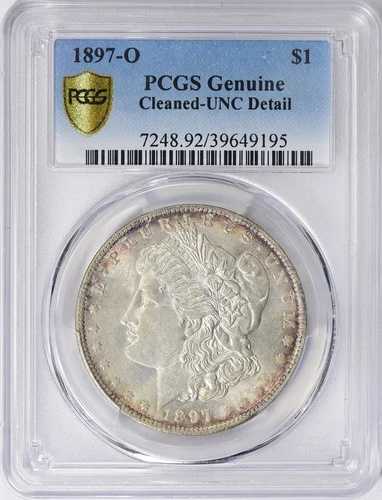 1897-O モルガン銀貨 - 希少年号 - PCGS UNC 詳細｜WORLD RESOURCE【QUEEN店】
