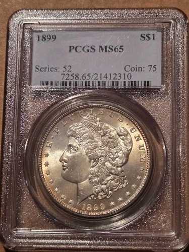 1899年 1ドル モルガン・ダラー PCGS MS65|WORLD RESOURCE【QUEEN店】