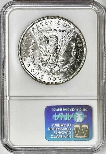 1889 S モーガン シルバー ドル NGC MS64 レッドフィールド ホード ブライト ホワイト、素晴らしい!! 193,050円