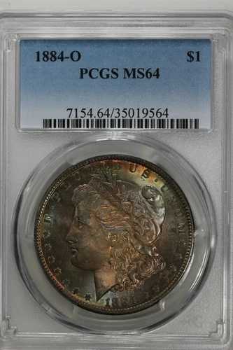 1884 O $1 PCGS MS64 モルガン銀貨