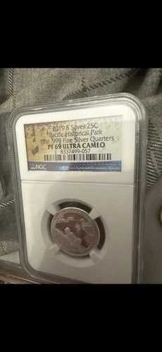 2019-S シルバークォーター パシフィック歴史公園 NGC PF69 ウルトラカメオ .999 良品