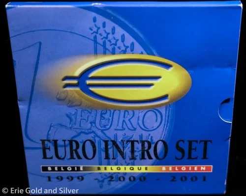 1999 ～ 2001 年のベルギー ユーロ イントロ セット (OGP) 58,685円