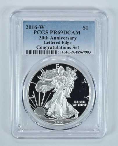2016-W アメリカン シルバー イーグル コングラチュレーション セット PR69 DCAM PCGS ブルーラベル 58,685円