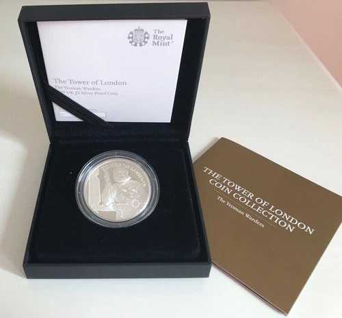 Simply Coins ~ 2019 シルバー プルーフ ザ ヨーマン ウォーダーズ 5ポンド ボックス COA
