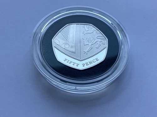 Simply-Coins~ 2014 シルバー プルーフ シールド フィフティ 50ペンス 59,290円