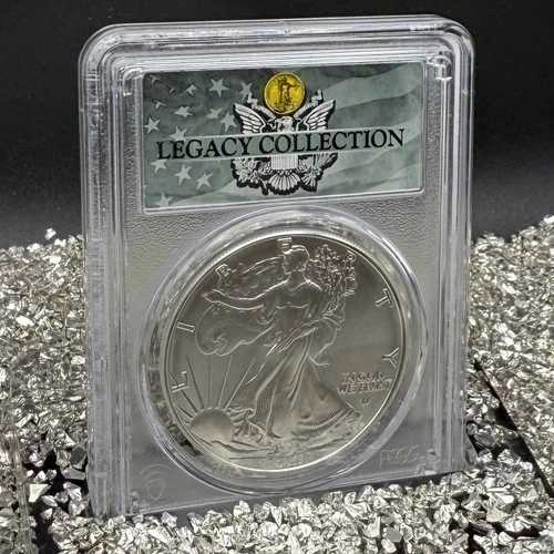 2021 $1 シルバー イーグル PCGS MS70 T-2 マグナム オプス レガシー コレクション スポットレス!