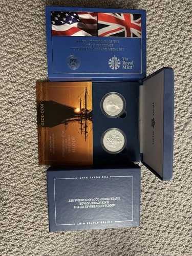 メイフラワー号航海400周年記念 銀貨＆メダルセット