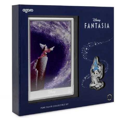 2025- ディズニー ファンタジア - コレクターズセット 1オンス シルバー プルーフコイン + 5g シルバーホイル 61,710円