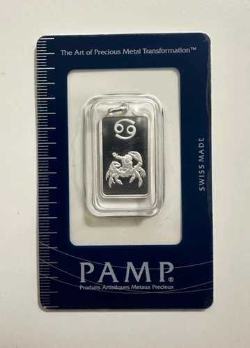 PAMP スイス 蟹座ペンダント 5.2g ファインシルバー ペンダント 999 非常に希少